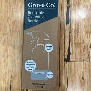 Grove Co. Reusable Cleaning Bottle - Gray